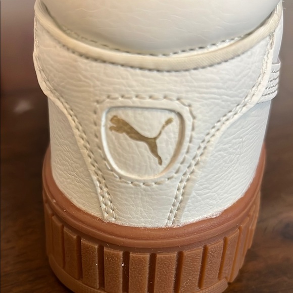 Puma Cream High-Top Sneakers - Picture 8 of 8